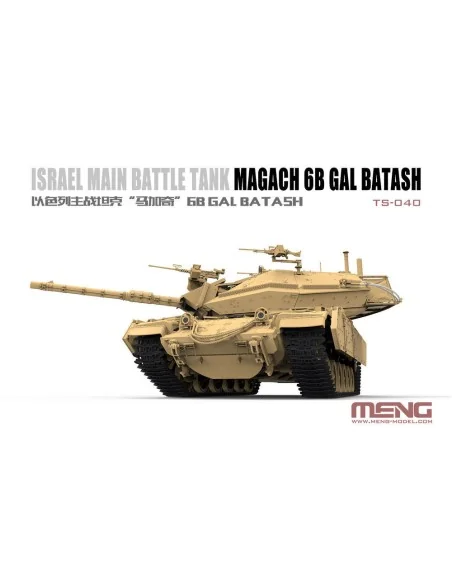 Israel Main Battle Tank Magach 6B GAL BATASH, 1/35 - MENG-Model TS-040