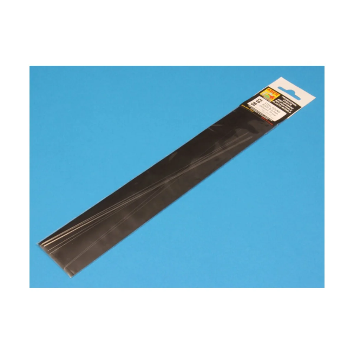 Steel round 0, 3mm length 250mmx12pcs - Aber Models SR 03