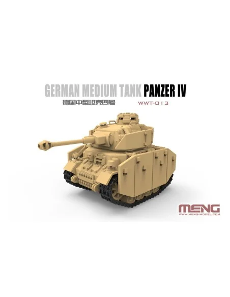 [NO_DESC] German Medium Tank Panzer IV (CartoonMod - MENG-Model WWT...