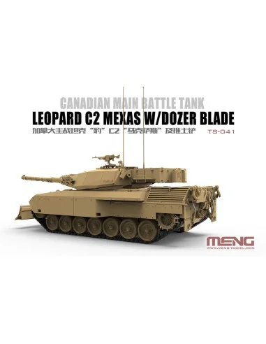 Canadian Main Battle Tank Leopard C2 MEXAS w/Dozer Blade, 1/35 - ME...