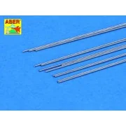 Steel round 0,4mm length 250mmx12pcs - Aber Models SR 04
