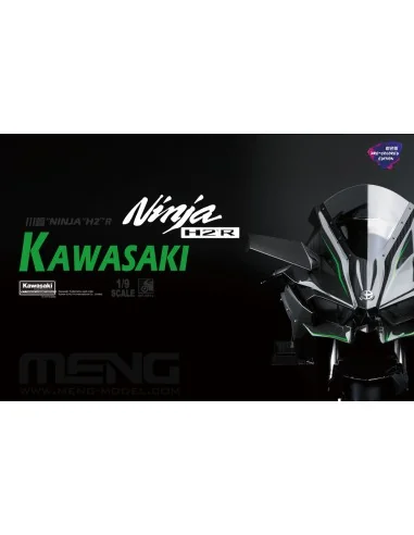 Kawasaki Ninja H2R (Pre-colored Edition), 1/9 - MENG-Model MT-001s