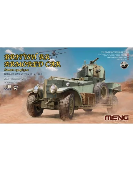 British RR Armored Car Pattern 1914/1920, 1/35 - MENG-Model VS-010