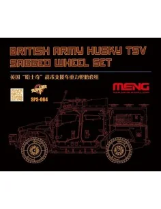 British Army Husky TSV Sagged Wheel Set (Resin), 1/35 - MENG-Model ...