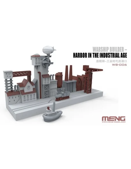 Warship Builder-Harbor In The Industrial Age (CARTOON MODEL) - MENG...