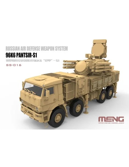 Russian Air Defense Weapon System 96K6 Pantsir-S1, 1/35 - MENG-Mode...