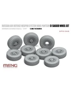 Russian Air Defense Weapon System 96K6 Pantsir-S1 Sagged Wheel Set,...