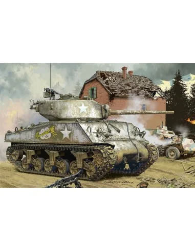 U.S.Medium Tank M4A3 (76)W, 1/35 - MENG-Model TS-043