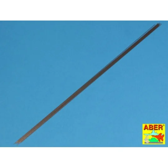 Steel round rods O 0, 5mm length 250mm x12 pcs. - Aber Models SR 05