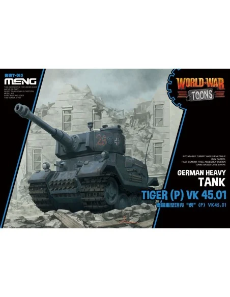 German Heavy Tank Tiger (P) (Cartoon Mod - MENG-Model WWT-015
