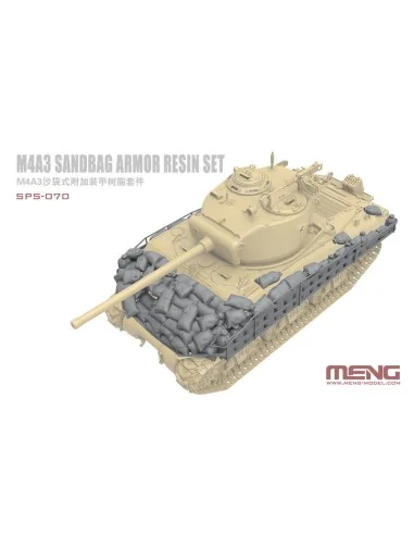 M4A3 Sandbag Armor Set (Resin), 1/35 - MENG-Model SPS-070