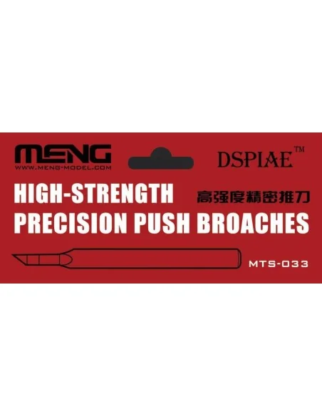 High-strength Precision Push Broaches - MENG-Model MTS-033