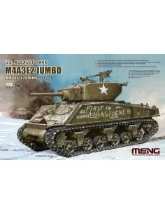 U.S. Assault Tank M4A3E2 Jumbo, 1/35 - MENG-Model TS-045
