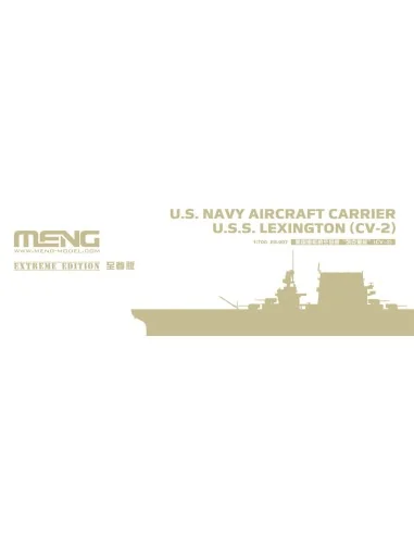 U.S. Navy Aircraft Carrier U.S.S. Lexington (Cv-2) Extreme Edition,...