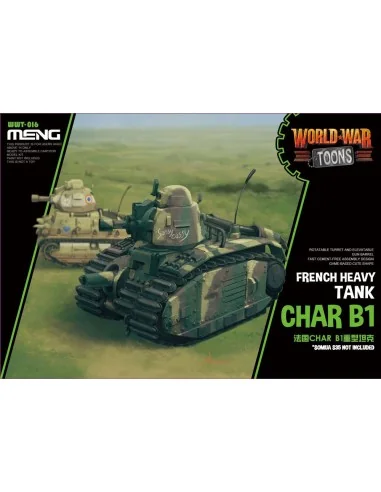 French Heavy Tank Char B1 (Cartoon Model) - MENG-Model WWT-016
