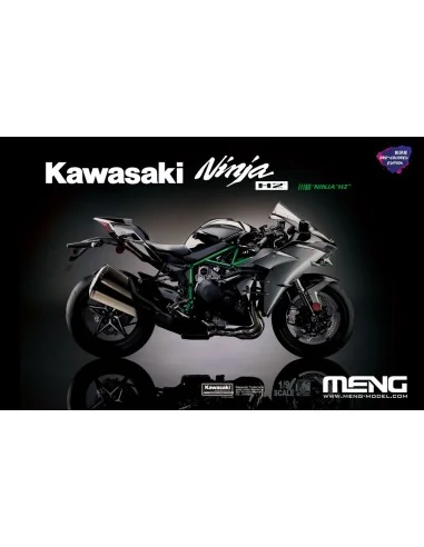 Kawasaki Ninja H2 (Pre-colored Edition), 1/9 - MENG-Model MT-002s