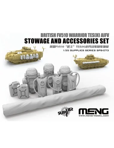 British FV510 Warrior TES(H) AIFV Stowage And Accessories Set (RESI...