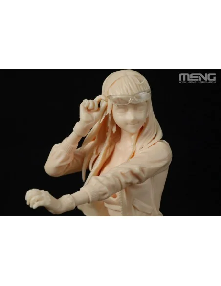 Biker Girl (RESIN), 1/9 - MENG-Model SPS-074