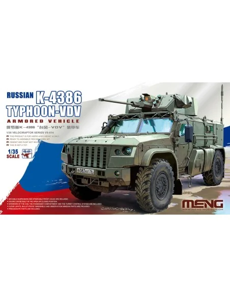 [NO_DESC] Russian K-4386 Typhoon-VDV Armored Vehicle, 1/35 - MENG-M...