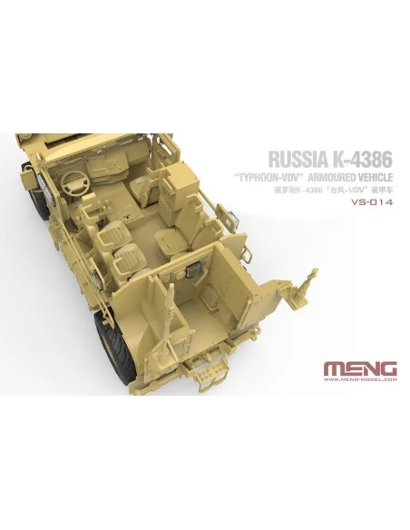 Russian K-4386 Typhoon-VDV Armored Vehicle, 1/35 - MENG-Model VS-014