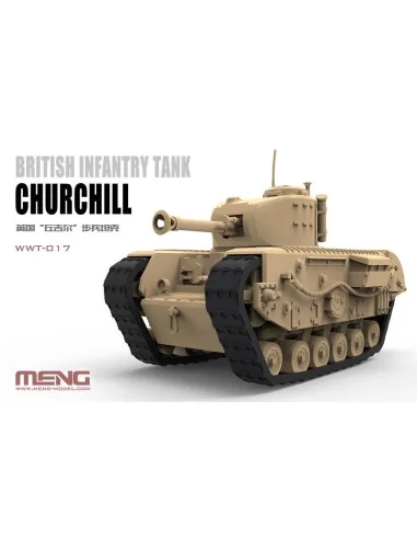 British Infantry Tank Churchill (CARTOON MODEL) - MENG-Model WWT-017