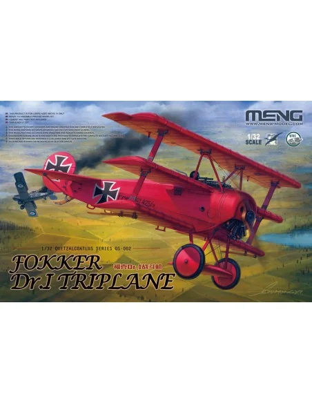 Fokker Dr.I Triplane, 1/32 - MENG-Model QS-002