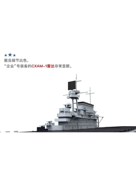 [NO_DESC] U.S. Navy Aircraft Carrier U.S.S. Enterprise (CV-6), 1/70...