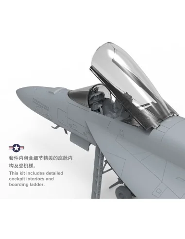 [NO_DESC] Boeing F/A-18E Super Hornet, 1/48 - MENG-Model LS-012