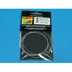 Stainless Steel Towing Cables 0, 9mm 1 m long - Aber Models TCS 09