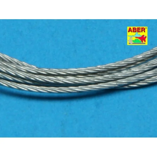 Stainless Steel Towing Cables 0,9mm 1 m long - Aber Models TCS 09
