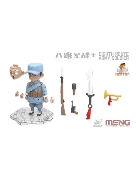 [NO_DESC] Eighth Route Army Soldier (Cartoon Figure Model) - MENG-M...