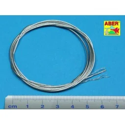 Stainless Steel Towing Cables O 1, 0 mm, 1 m long - Aber Models TCS 10