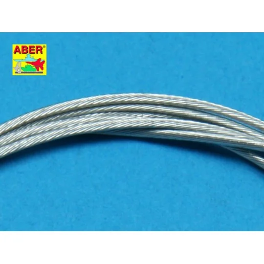 Stainless Steel Towing Cables O 1, 0 mm, 1 m long - Aber Models TCS 10