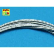 Stainless Steel Towing Cables O 1, 0 mm, 1 m long - Aber Models TCS 10