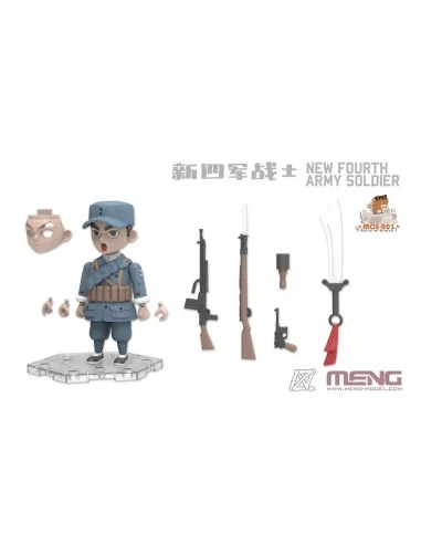 New Fourth Army Soldier (CARTOON MODEL) - MENG-Model MOE-003