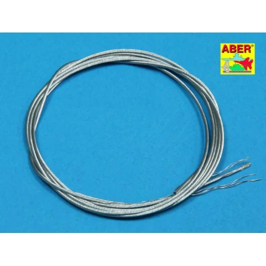 Stainless Steel Towing Cables O 1,0 mm, 1 m long - Aber Models TCS 10