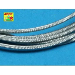 Stainless Steel Towing Cables O 1, 2 mm, 1 m long - Aber Models TCS 12