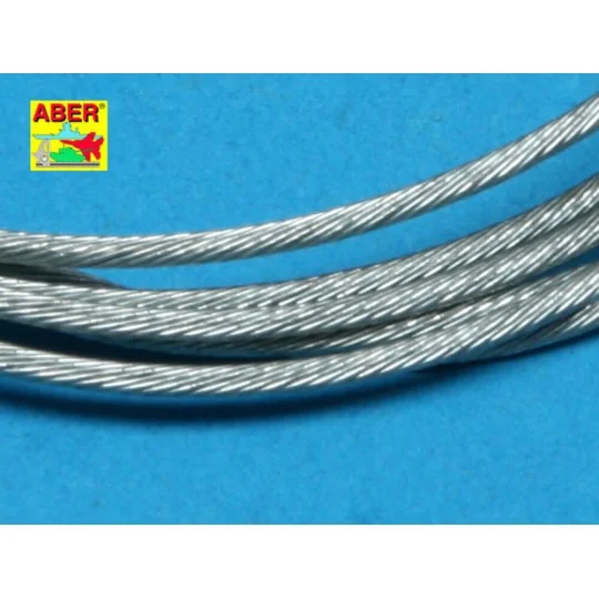 Stainless Steel Towing Cables O 1, 2 mm, 1 m long - Aber Models TCS 12