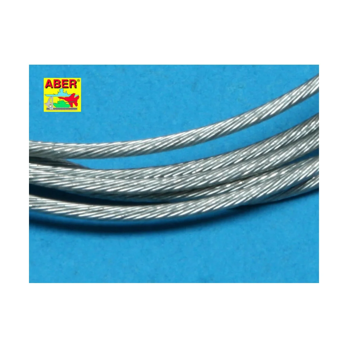 Stainless Steel Towing Cables O 1, 2 mm, 1 m long - Aber Models TCS 12