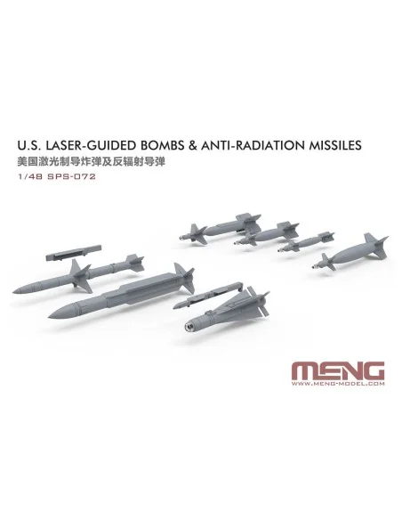 [NO_DESC] U.S. Laser-Guided Bombs & Anti-Radiation Missiles, 1/48 -...