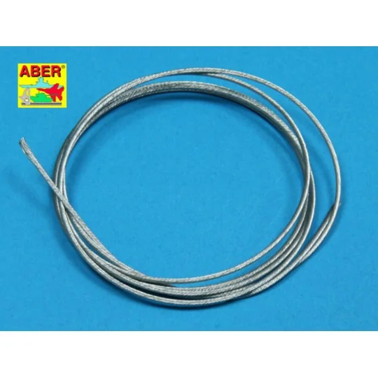 Stainless Steel Towing Cables O 1, 2 mm, 1 m long - Aber Models TCS 12