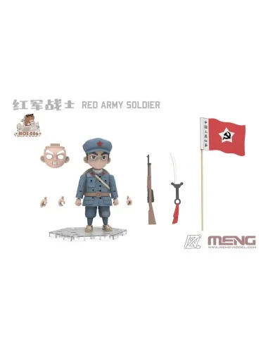 [NO_DESC] Red Army Soldier (CARTOON FIGURE MODEL) - MENG-Model MOE-006