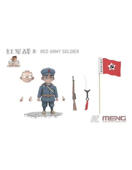 Red Army Soldier (CARTOON FIGURE MODEL) - MENG-Model MOE-006
