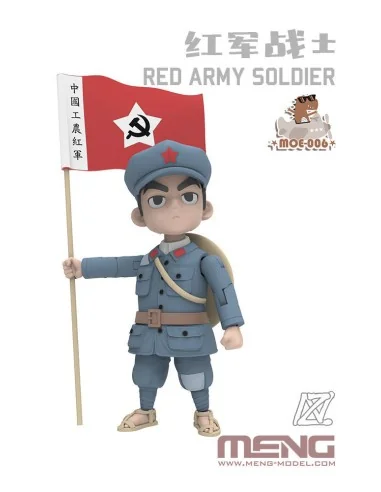 Red Army Soldier (CARTOON FIGURE MODEL) - MENG-Model MOE-006