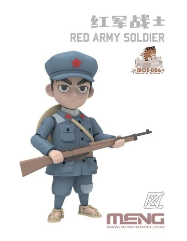 Red Army Soldier (CARTOON FIGURE MODEL) - MENG-Model MOE-006