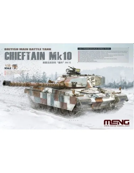 British Main Battle Tank Chieftain Mk10, 1/35 - MENG-Model TS-051