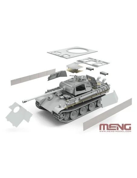 German Medium Tank Sd.Kfz.171 Panther Ausf.G Early/Ausf.G w. Air De...