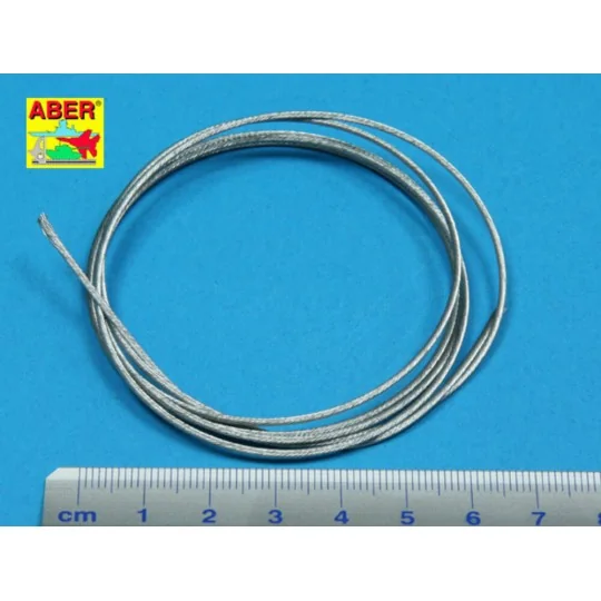 Stainless Steel Towing Cables O 1, 2 mm, 1 m long - Aber Models TCS 12