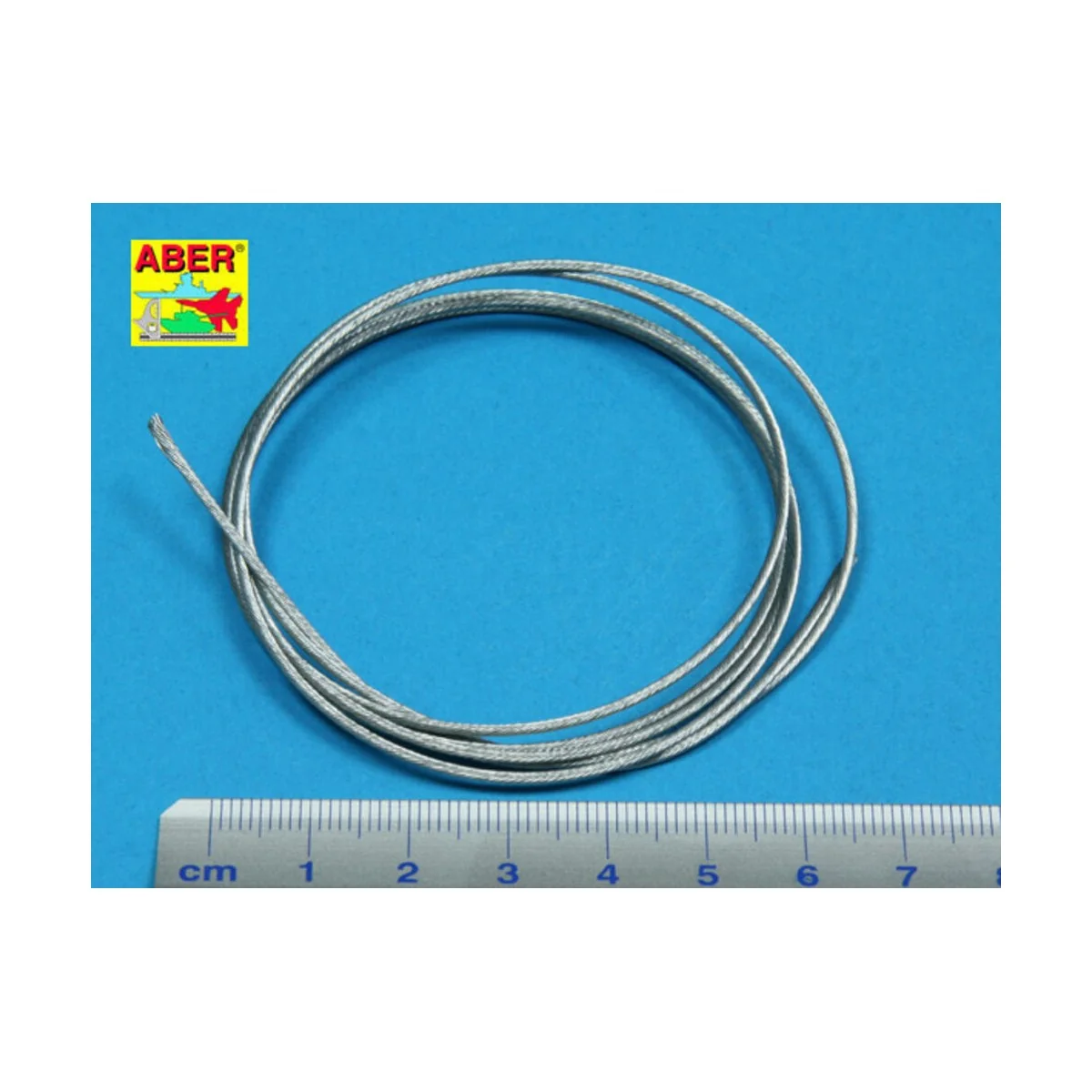 Stainless Steel Towing Cables O 1,2 mm, 1 m long - Aber Models TCS 12