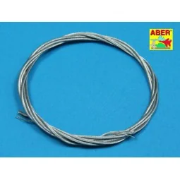 Stainess steel towing cables o 1, 3 mm, 1m long - Aber Models TCS 13
